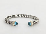 David Yurman Topaz Cable Bracelet