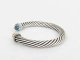 David Yurman Topaz Cable Bracelet