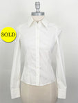 Gucci Cotton Blouse Size 38 It (Xs Us)