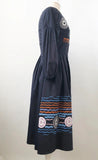 Peter Pilotto Embroidered Dress 8 Uk (4 Us)