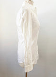 Etro White Embroidered Blouse Size 42 It (S Us)