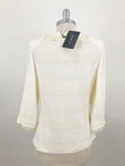 NEW St. John Silk Trim Jacket Size 8 Retail $1,045