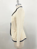 Rag & Bone Ivory Knit Blazer Size S