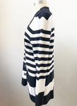 Worth Striped Cardigan Size M