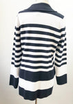 Worth Striped Cardigan Size M