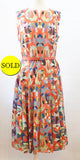 NEW Akris Belted Dress Size 12 W/Tags (Retail $2,390)