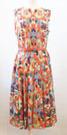 NEW Akris Belted Dress Size 12 W/Tags (Retail $2,390)