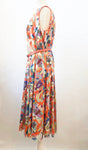 NEW Akris Belted Dress Size 12 W/Tags (Retail $2,390)