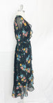 Rachel Zoe Floral Ruffle Dress Size M