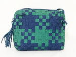 Vintage Bottega Veneta Ribbon Woven Crossbody Bag