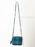 Vintage Bottega Veneta Ribbon Woven Crossbody Bag