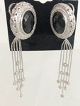 John Hardy Diamond And Onyx Tassel Earrings