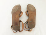 Celine Leather Strappy Sandal Size 40 It (10 Us)