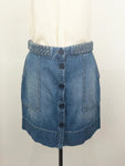 NEW Joie Denim Mini Skirt Size 26 (2 Us)