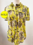 St. John Floral Blouse Size 10
