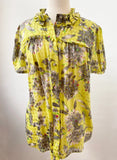 St. John Floral Blouse Size 10
