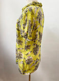 St. John Floral Blouse Size 10