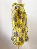 St. John Floral Blouse Size 10
