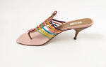 Prada Multi-Color Strappy Sandal Size 39 It (9 Us)