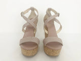 NEW Jimmy Choo Wedge Sandal Size 38 It (8 Us)