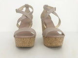 NEW Jimmy Choo Wedge Sandal Size 38 It (8 Us)