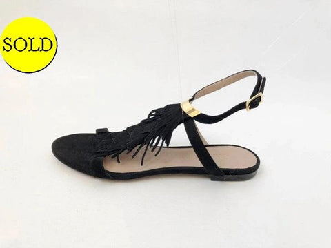 NEW Chloe Suede Fringe Sandal Size 7