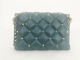 Quilted Rockstud Shoulder Bag