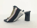 Proenza Schouler Woven Mules Size 35.5 It (5.5 Us)