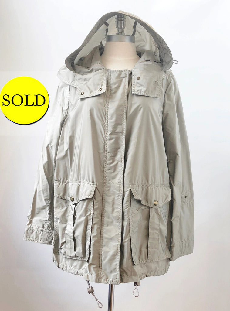 Burberry Brit Windbreaker Size 14 KMK Luxury Consignment