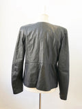 Armani Collezioni Leather Jacket Size 16