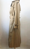 Burberry Prorsum Trench Coat With Removable Wool Lining Size 12L