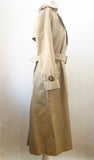 Burberry Prorsum Trench Coat With Removable Wool Lining Size 12L