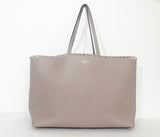 Rockstud Leather Tote