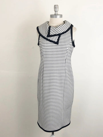 Joseph Ribkoff Checked Dress Size 10