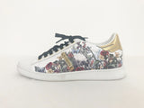John Richmond Floral Sneaker Size 38 It (8 Us)
