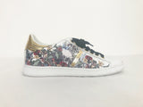 John Richmond Floral Sneaker Size 38 It (8 Us)