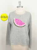 Lisa Todd Watermelon Cotton Sweater Size S