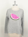Lisa Todd Watermelon Cotton Sweater Size S