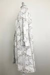 Annette Gortz Fringe Trim Coat Size 38 De (M Us)
