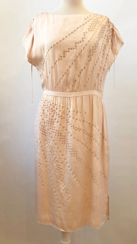 NEW Luca Luca Silk Dress Size 42 It (10 Us)
