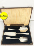 Silver Plated Serving Set Of 3