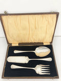 Silver Plated Serving Set Of 3