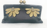 Chloe Brass Accent Clutch