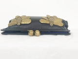 Chloe Brass Accent Clutch