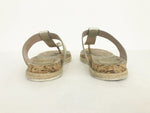 Tory Burch Leather Cork Thong Sandal Size 8