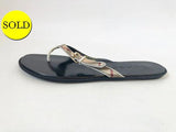 NEW Burberry Check Flip Flop Size 8
