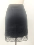 Chanel Lace Trim Skirt Size S / 4