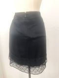 Chanel Lace Trim Skirt Size S / 4