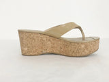 Jimmy Choo Patent Leather Cork Mule Size 39 It (9 Us)