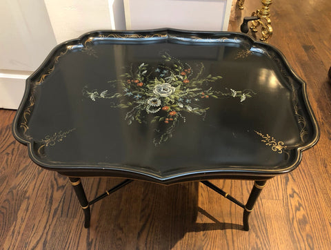 Baker Chinoiserie Tray Table
